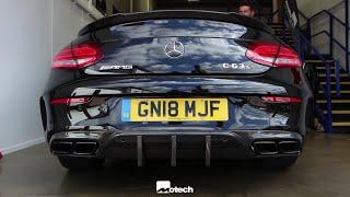 Mercedes-Benz AMG W205 C63 S Fi EXHAUST Cat-Back Sound Check X Driveby