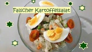 Falscher Kartoffelsalat, wenig Kalorien....