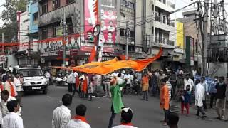 Sri Hanuman Jayanthi Shobha yatra organised by VHP, Bajrang Dal 2016(2)