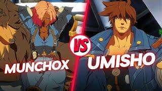 GGST ▰ Munchox (Giovanna) Vs UMISHO (Sol) | Guilty Gear Strive High Level Replay 