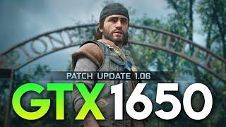 Days Gone | Patch 1.06 | GTX 1650 + I5 10400f | 1080p Quality + Performance GFX Settings