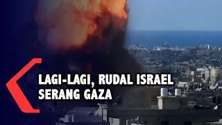 Ledakan Besar Guncang Gaza Imbas Serangan Rudal Israel