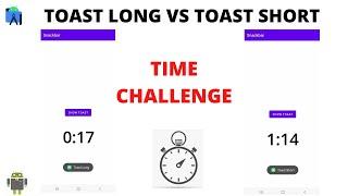 What is the difference between Toast Short and Toast Long??