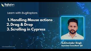 Cypress Mouse actions, Drag & Drop and Scrolling