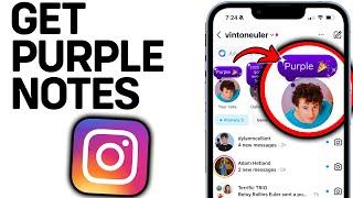 How to Get Purple Notes on Instagram | Instagram Purple Notes Update Tutorial 2025