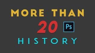 Photoshop Tutorial | How To Get Back History (Ctrl+Alt+z) More Than 20 Times
