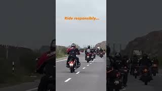 Ride Responsibly...... #biker #rider #dominar400 #roverammy