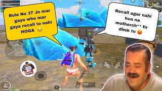 NEXT LEVEL IRRITATING WITH HAMMER   ||TROLLING RANDOM TEAMMATES  || BGMI FUNNY MOMENTS