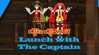 [MMD] Miku McDonald in Lunch with The Captain (McDonaldland Commercial Parody)