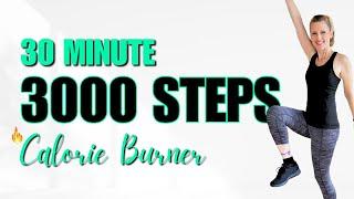 30 Min  3000 Steps  Low Impact Workout  Calorie Burner w/ Stretch | Walking for Weight Loss