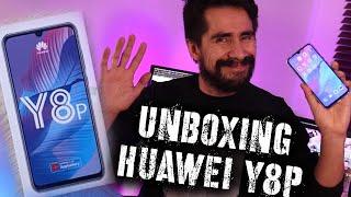 HUAWEI Y8P en Unboxing - LES RECOMIENDO EL COLOR!