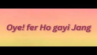 Shinchan in Punjabi|Oye! fer Ho gayi  Jang |