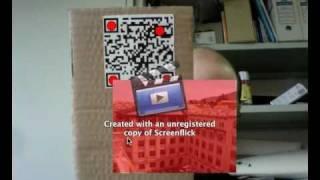 AR with Processing reading QR codes using zxing library