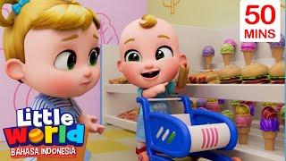 Belanja ke Supermarket | Little World Bahasa Indonesia | Kartun Anak