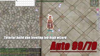 Tutorial build and leveling job Pre Renewal High Wizard, easy build! Auto level 99/70