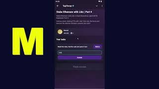 Stake Ethereum with Lido | Part 4! | Tapswap Code
