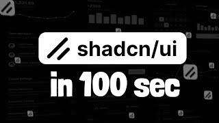 Shadcn UI in 100 Seconds: The Ultimate Tailwind CSS Hack You Need! 