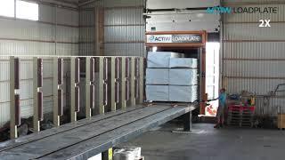 Automatic container loading Timber - Actiw LoadPlate