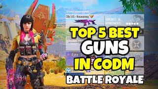 TOP 5 BEST GUNS in SEASON 9 of COD Mobile Battle Royale | CODM BEST GUNS