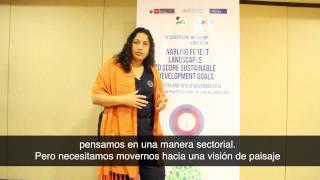 Peru's national forestry service and the landscape approach - Fabiola Muñoz Dodero