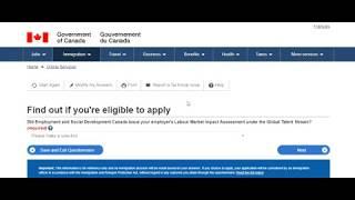 How to Apply for Work Permit Canada Online Step by Step with LMIA Full form filling, Uploading