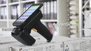 AdvanScan - Handheld RFID inventory system - "Goods in" function