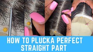 How to Pluck the PERFECT STRAIGHT PART (Very detailed & beginner friendly)