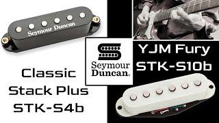 Classic Stack Plus vs YJM Fury Seymour Duncan pickup comparing