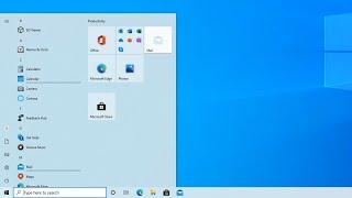 Activate the New Startmenu (Windows 10)