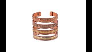 Tibetan Copper Magnetic Bracelets - Spiritual Yoga Jewelry