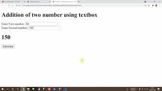 Addition of two numbers using text box in JavaScript #practicecode #bugstophere| By Akhilesh