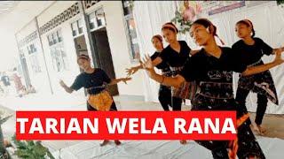 Tarian Daerah Manggarai "Wela Rana" oleh Siswa SMPK Sadar Ranggu