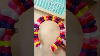 DIY Hairband  #crafteraditi #handmade #diy #shorts #diyhairband @CrafterAditi