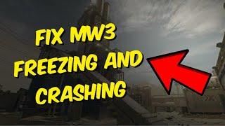 How To Fix Crashing & Freezing Glitch On MW3 / Warzone PS5 - Fix Modern Warfare 3 Crashing/Freezing