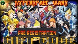 Hyperspace Wars Pre-Registration Gift Code  Free SSR hero Anime Fighting All Stars RPGandroid/ApK