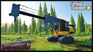 Pro Pac Delimber Operation Review  Farming Simulator 2019  FDR Logging