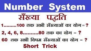 Number System In Hindi || सँख्या पद्धति || RAILWAY, RPF, RRB || By Ssc Coaching Center