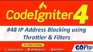 #48 IP Address Blocking using Throttler & Filters