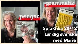 29/12 Språkfika - Lär dig svenska @svenskamedmarie