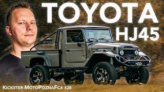 Toyota HJ 45 - SIERMIĘŻNE dzieło Grzegorza Dudy - Kickster MotoPoznaFca #28