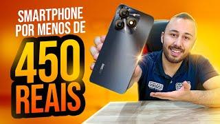 Smartphone por menos de 450 reais? Vale a pena? Itel A70