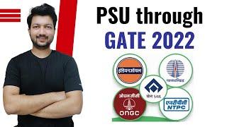 PSU Recruitment with GATE 2022 | Top 12 PSU (Latest Update, All Branches)