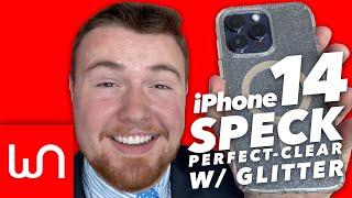 Speck Presidio Clear w/ Glitter For iPhone 14 Pro Max Unboxing!