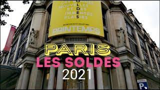 PARIS LES SOLDES 30 JUIN 2021.