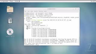 how to install web server httpd or apache in centos 7