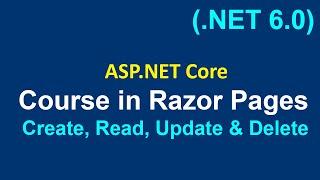 How to work with Razor Pages (CRUD ) ASP.NET CORE