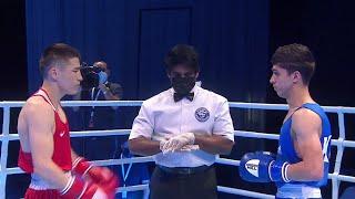 2021 ASBC Day 2 (56kg) KGZ vs KUW | Asian Elite Men and Women Boxing Championships Delhi-Dubai