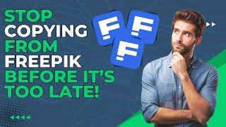 Stop Copying Freepik Content and Upload Before it's too late | Learning Earning Ai