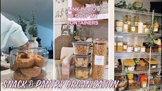 Snack & Pantry Restock & Organization ASMR Satisfying TikTok Compilation 