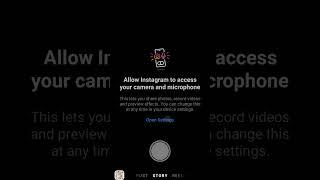 allow instagram to access your camera and microphone || Instagram Camera Not Opening 2023